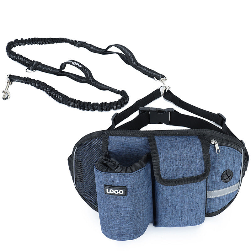 Hands-Free Dog Leash Waist Bag - Barkinggooddeals