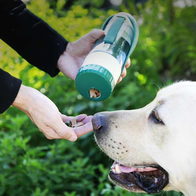 Portable Puppy Bowl & Dispenser - Barkinggooddeals