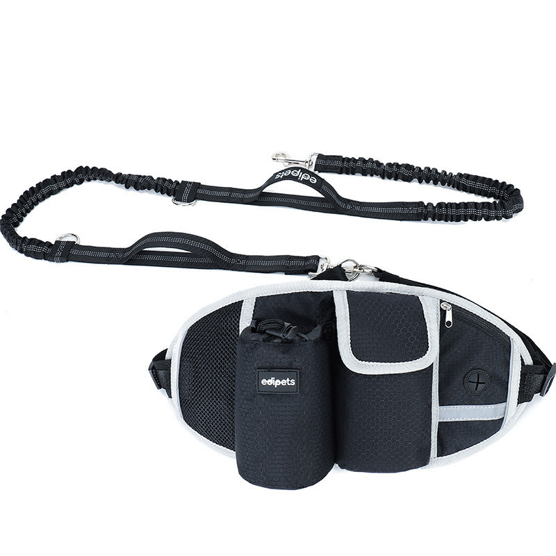 Hands-Free Dog Leash Waist Bag - Barkinggooddeals